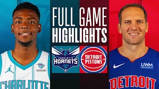 HORNETS at PISTONS  FULL GAME HIGHLIGHTS  January 24 2024 [upl. by Elocel621]