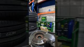 ✅HOW TO REPLACE FRONT BRAKE PADS AND ROTOR DISC FOR MAZDA CX9 2015 MODEL short shorts [upl. by Allista]