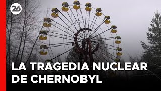 UCRANIA  A 38 años de la explosión de la planta nuclear en Chernobyl [upl. by Kane]