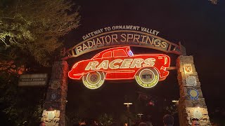 Radiator Springs Racers Full Experience 1080p POV Disney California Adventure December 2022 [upl. by Ramah]