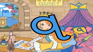 Qq Quarrelsome Queen  Miss Ana in Letterland episode 17 [upl. by Lambert59]