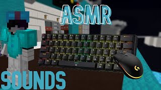 Keyboard  Mouse ASMR  Hycraft Bedwars [upl. by Copp]