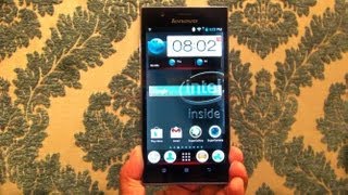 Lenovo K900 Review In depth Hands on First look full HD [upl. by Revlis]