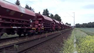 Grain Train at Meerbusch Germany 2152015 [upl. by Akemehs]