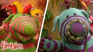 The Fimbles 15 Full Episodes  Jingly Hat Wig Tambourine Suitcase Tissues  Show for Kids [upl. by Yhtak]