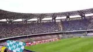 NapoliLecce Coreografia curva B TI AMO [upl. by Adnaluoy740]