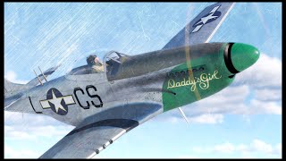 The Dogfighting Mustang P51D10 War Thunder [upl. by Osrit]