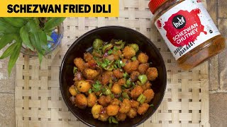 Schezwan Fried Idli Recipe [upl. by Anelak]