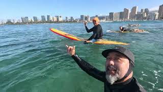 March 13 2024  Oahu Surfing Gopro Rockpiles SURFING WITH UNCLE [upl. by Hogan]