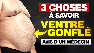 VOILÀ POURQUOI TON VENTRE EST GONFLÉ rétention d’eau  AVIS D’UN MÉDECIN 👨‍⚕️✅ [upl. by Airb]