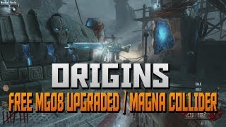 quotOriginsquot FREE MG08 UpgradedMAGNA COLLIDER Guide Maxis Drone Easter Egg [upl. by Aivatco]