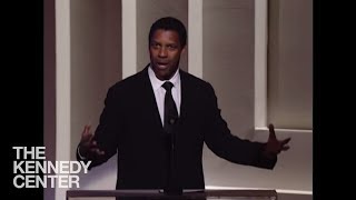 Denzel Washington Morgan Freeman Tribute  2008 Kennedy Center Honors [upl. by Eidurt]