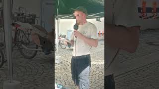 Infostand in Holzkirchen 2024 Der Dritte Weg [upl. by Adilen]