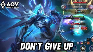 AOV  VOLKATH GAMEPLAY  DONT GIVE UP  ARENA OF VALOR LIÊNQUÂNMOBILE ROV COT [upl. by Ynar]