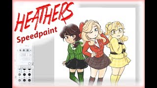 Speedpaint Heather Heather and Heather [upl. by Robaina]