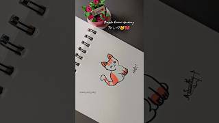 simple kuwaii drawing💓❤️ diy drawing shorts [upl. by Charissa]