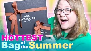 Unboxing Coachs HOTTEST Bag of Summer 2024  Autumn Beckman [upl. by Phelgon]