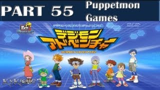 Digimon Adventure PSP  Walkthrough P55  quotPuppetmon Gamesquot [upl. by Aitan]