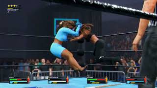 ECW BEULAH VS DAWN MARIE VS FRANCINE VS SUNNY [upl. by Nhguavaj]