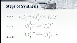 Laboratory Method for the Synthesis of Anthranilic Acid I Organic Chemistry Practicals [upl. by Bentley]