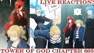 This is Huge  Tower of God Chapter 603 Season 3 Episode 186 Live Reaction [upl. by Comyns]