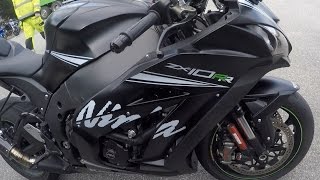 Kawasaki ZX10RR Limited Edition first impressions [upl. by Bravar304]