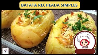 Batata Recheada Simples [upl. by Yajiv]