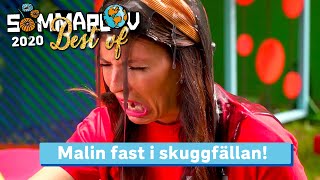 Malin fastnar i skuggfällan [upl. by Haimrej]