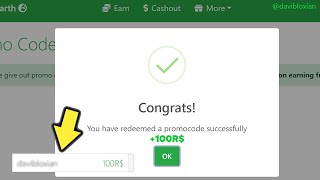 ALL NEW 12 PROMO CODES FOR CLAIMRBXRBLXEARTH 2023 NEW and WORKING rblxearth amp claimrbx code [upl. by Rianon]