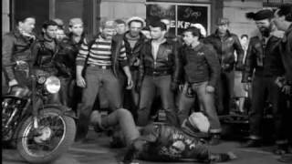 The Wild One 1953  Fight Scene [upl. by Pease20]