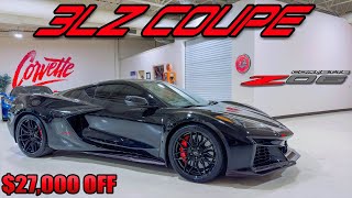 2023 Black C8 Z06 27000 OFF at Corvette World [upl. by Nodgnal]