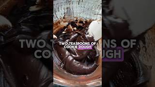 3 ingredient flourless chocolate brownie cookies baking dessert chocolate recipe shorts [upl. by Gundry]