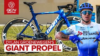 Dylan Groenewegens Giant Propel  A Sprinters Weapon [upl. by Anikas]