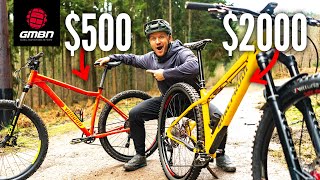 500 vs 2000 Hardtail Mountain Bike [upl. by Inattirb710]