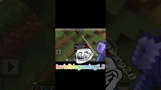 Killing people with mace troll face minecraft viralshorts [upl. by Argella937]