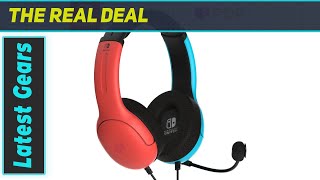 PDP LVL40 Wired Gaming Headset – Best Budget Gaming Headset for Nintendo Switch [upl. by Brynne471]