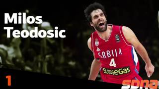 Milos Teodosic Top 3 Assist Olympic game  USA vs Serbia [upl. by Aivun]