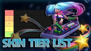 TIER LIST DAS SKINS DA SONA MUITA MÚSICA [upl. by Onej]