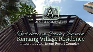 Kemang Village Residence the Integrated Apartment complex [upl. by Ahsille824]