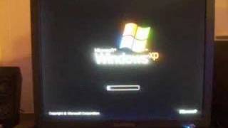 Windows XP Professional boot time [upl. by Marius200]