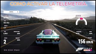 Como Activar la Telemetría  Forza Horizon 5 [upl. by Aihtnys856]