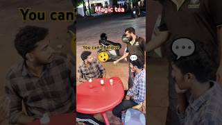 Most famous magic chai in kerala 😱 indiantea streettea magicchai magictea southindianfood [upl. by Annahavas]