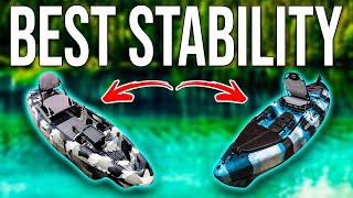 7 Most Stable PADDLE Kayaks for Fishing  Big Weight Limits [upl. by Marou438]