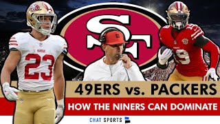 49ers vs Packers How Christian McCaffrey Kyle Shanahan amp Deebo Samuel Can Dominate Green Bay [upl. by Gnas]