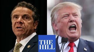 Bill de Blasio likens Gov Andrew Cuomo to Donald Trump [upl. by Acireit]