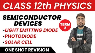 LED  Photodiode  Solar Cell  Construction  Working  CBSE Class 12 Physics Term 2  Learnify [upl. by Laamak]