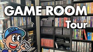 Retro Game Room Tour 2022 [upl. by Ellehcin]