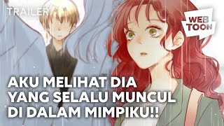 LINE WEBTOON DIA ORANG YANG SELALU MUNCUL DI MIMPIKU  quotSummer Rainquot Trailer [upl. by Suissac]