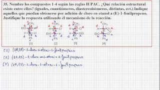 Problema 35 Reacciones de alquenos [upl. by Capello485]