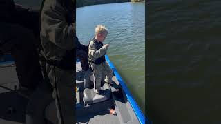 Kid BREAKS rod on a BIG Fish 🤯 [upl. by Eylhsa383]